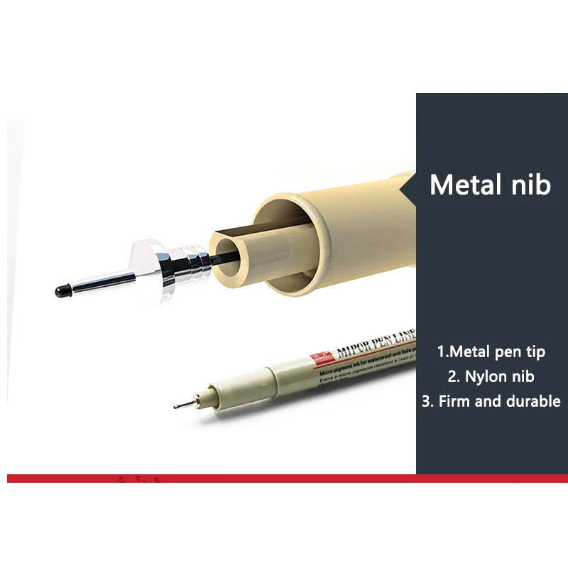 Manga Marker & Hook Line Pen Set