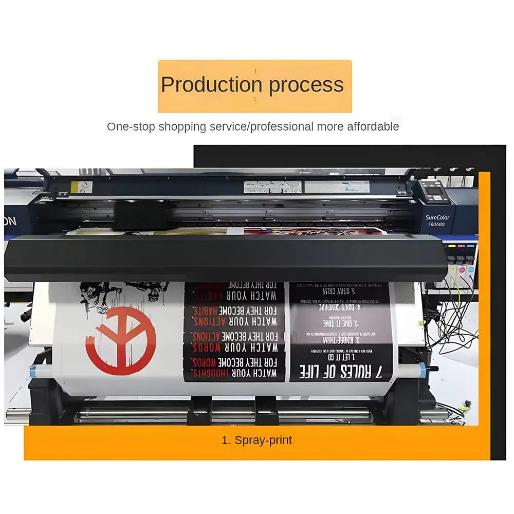 Home decor Life attitude quotes Poster HD art sticky wall waterproof home living room bedroom bar aesthetic decoration