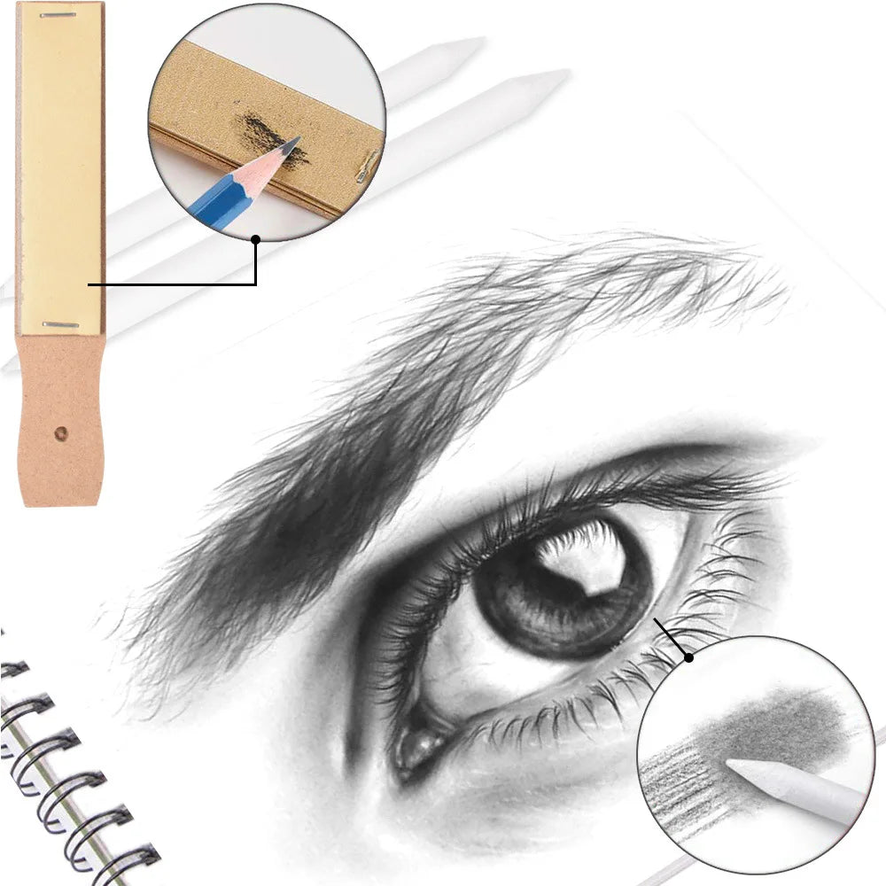 32-Piece Professional Sketching & Drawing Pencil Set