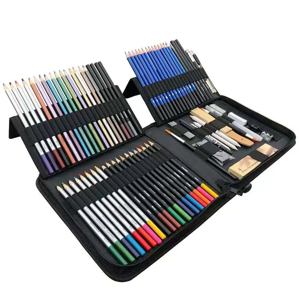 Professional 83-Piece Drawing & Sketching Set for Artists & Students