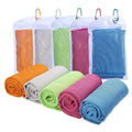 5 Pcs Cooling Towel Workout Gym Towel for Fitness Golf Yoga Camping Hiking Bowling Travel Outdoor Sports