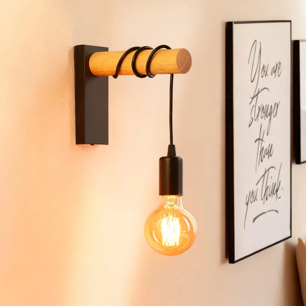 Vintage Retro Wall Lamp Sconce Wall Lights E27 Industrial Home Decor Indoor Lighting Bedside Lamp Dining Room Bedroom Light