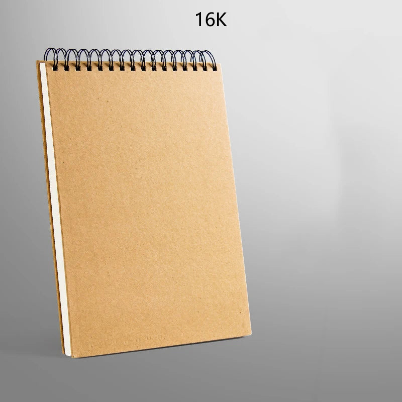 Hardcover Watercolor Sketchbook – Coil Bound, Loose-Leaf