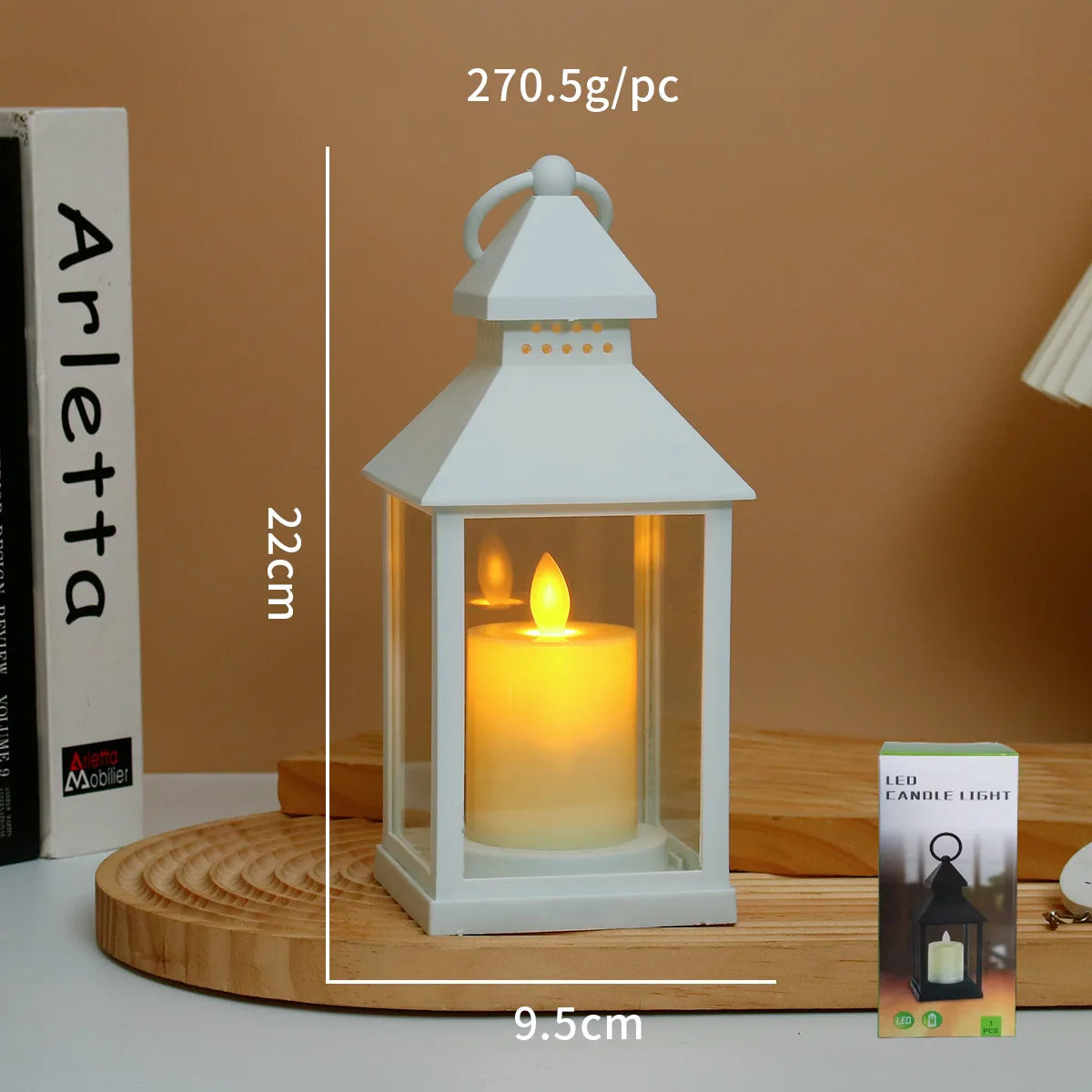 Portable LED Candle Lamps Night Camping Tent  Lanterns Outdoor Garden Desk Holiday Atmosphere Retro Night Light Decorative Lamps
