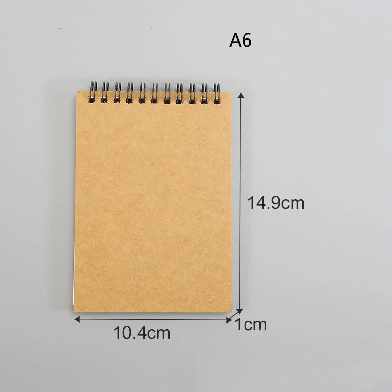 Hardcover Watercolor Sketchbook – Coil Bound, Loose-Leaf