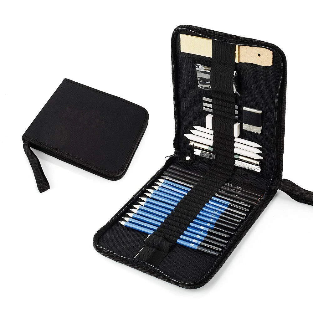 32-Piece Professional Sketching & Drawing Pencil Set