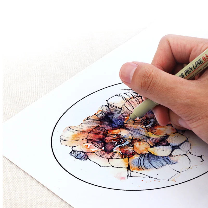 Manga Marker & Hook Line Pen Set