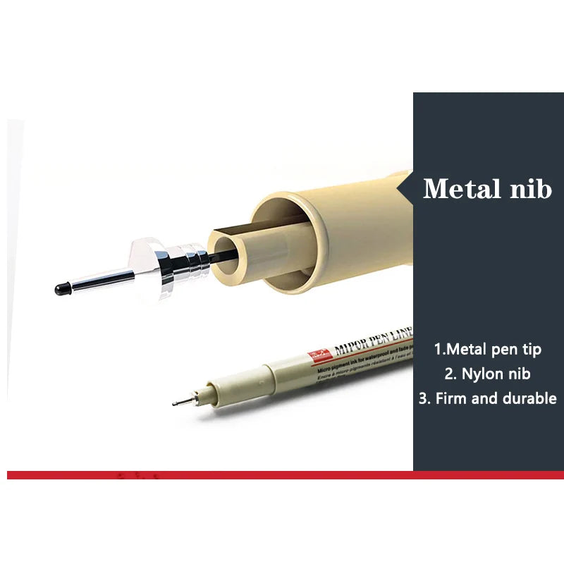 Manga Marker & Hook Line Pen Set