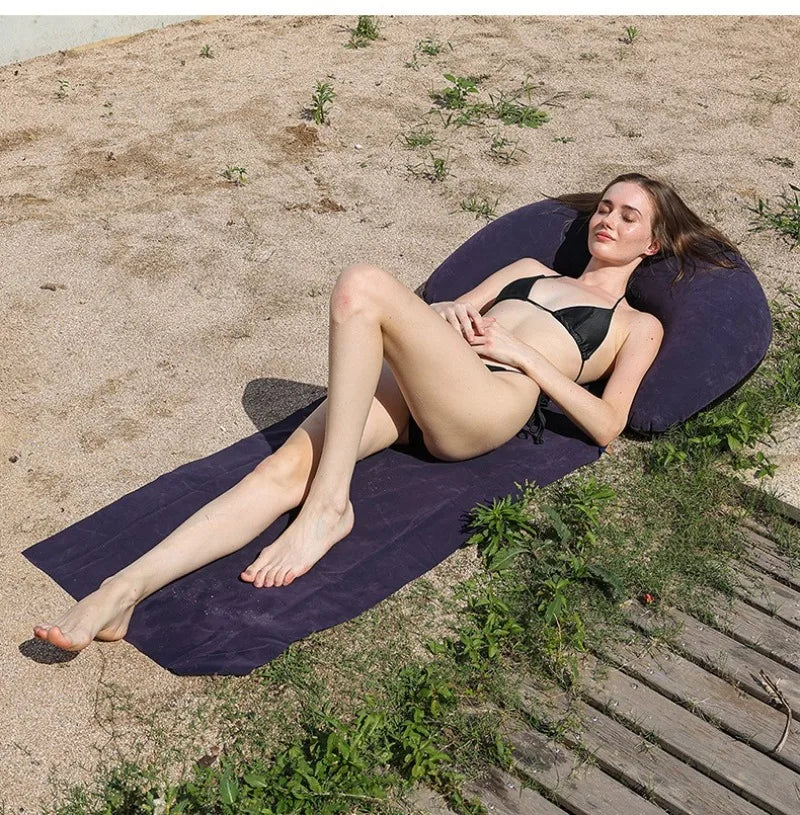 Portable Beach Mat - Sand Proof & Ultralight