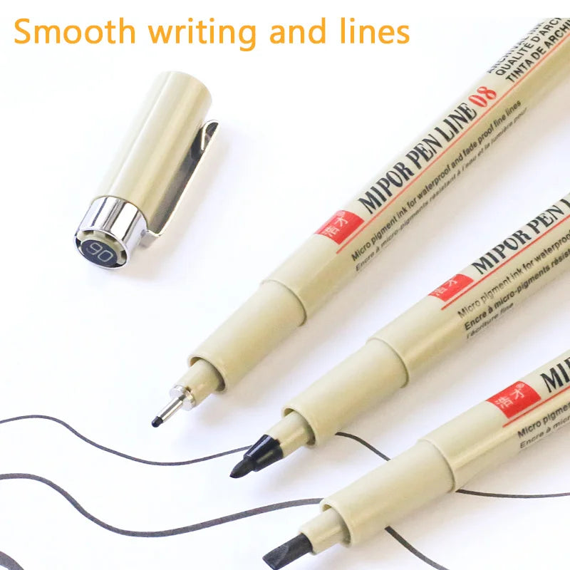 Manga Marker & Hook Line Pen Set