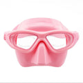 Swimming Goggles Glasses Liquid Silicone snorkeling Mask with Nose Cover,Anti-fog Spray,Free Diving Mask PC plastic Lens